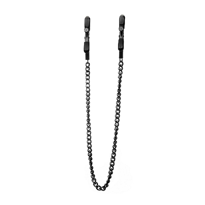 Ouch!, Accesorii, Cleme Reglabile Pentru Mamelon - Negru