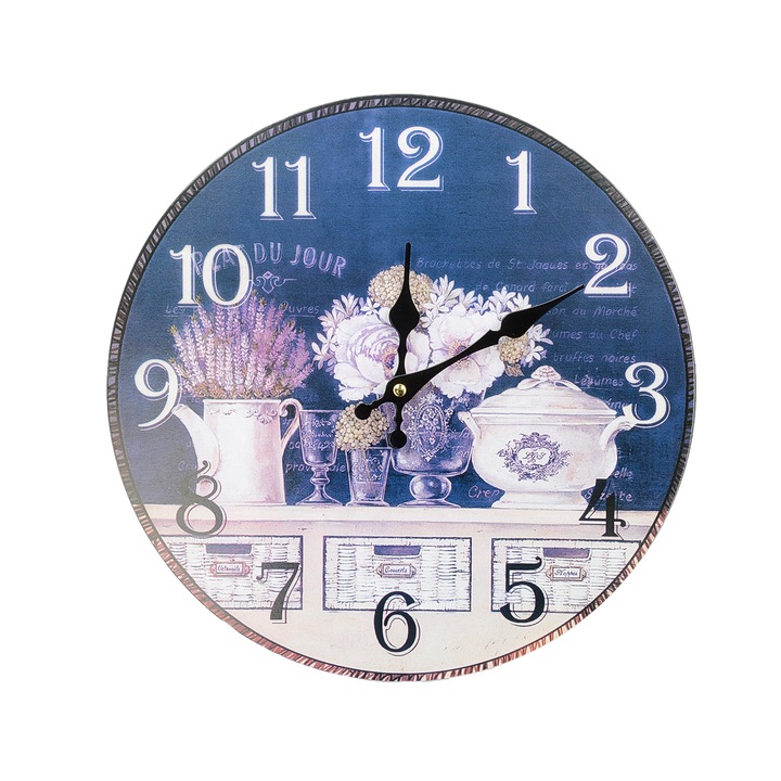 Стенен часовник Kring, Plat du Jour, 34 см
