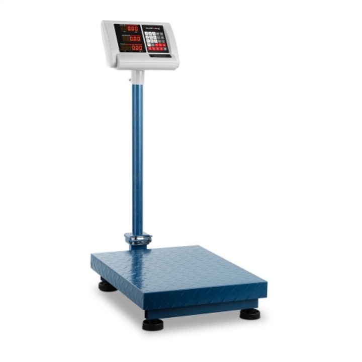 Cantar electric, Steinberg Systems, Plastic/Otel inoxidabil, 150kg/10g, Albastru