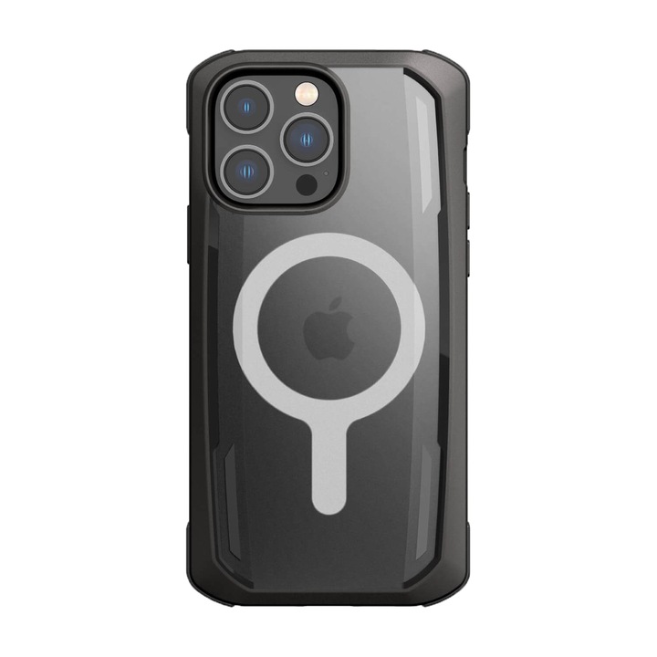 Кейс Raptic X-Doria Secure Case for за iPhone 14 Pro with MagSafe, брониран гръб, черен