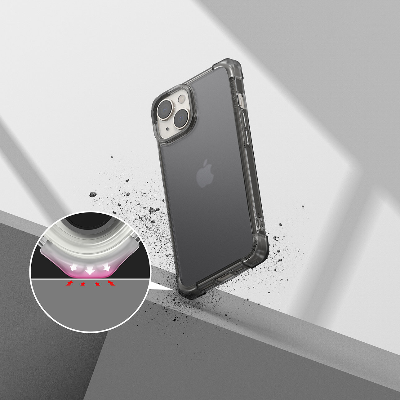 Carcasa Híbrida Guess 4G Big Metal Logo para iPhone 13 Pro Max