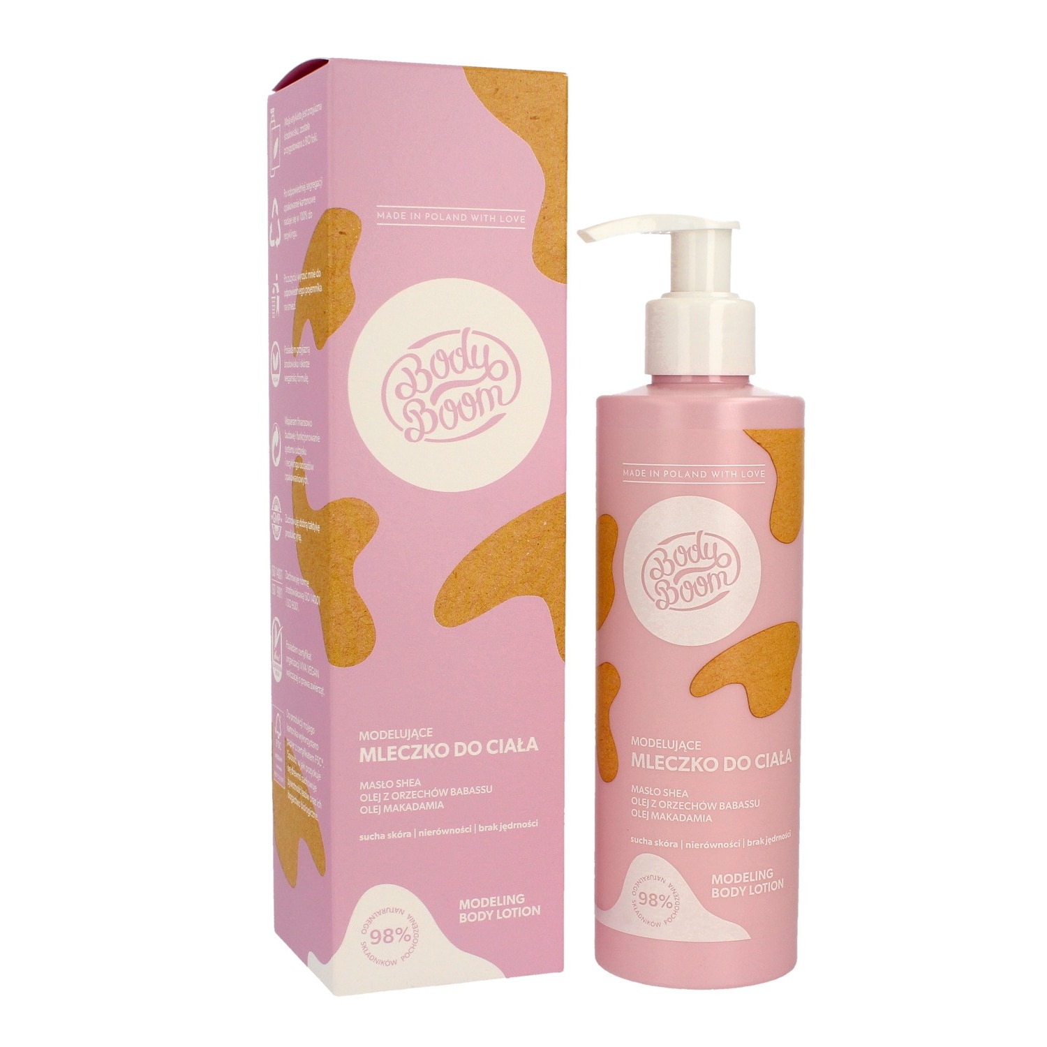 Lapte de corp Modeling, Body Boom, Unt de shea, 250 ml eMAG.ro