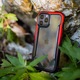 Кейс Raptic X-Doria Shield Case за iPhone 14 Pro Max, брониран гръб, син