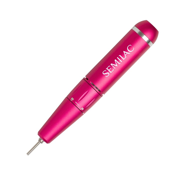 Резачка за нокти, Полулак, Маникюр/педикюр, Захранване с USB кабел, 12W, Розова