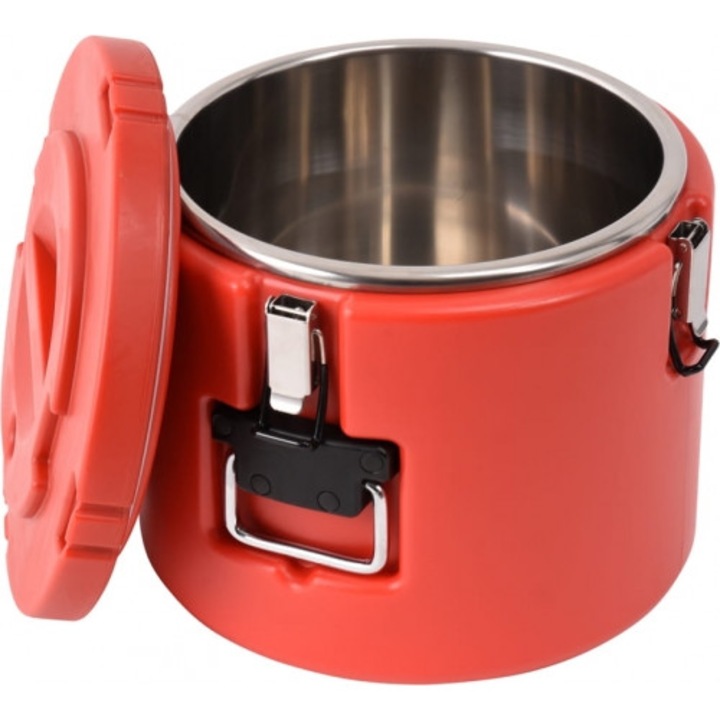 Termos alimente Yato, Inox, 15 l, Rosu