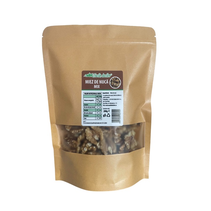 Miez de nuca romanesc, 100% natural 200g
