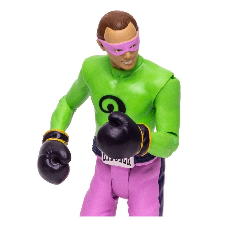 Figurina DC Retro Batman 66 The Riddler in Boxing Gloves, 15 cm ...