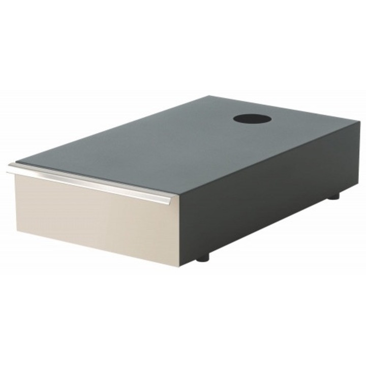 Sertar pentru reziduuri de cafea, Bartscher, Otel inoxidabil, Gri