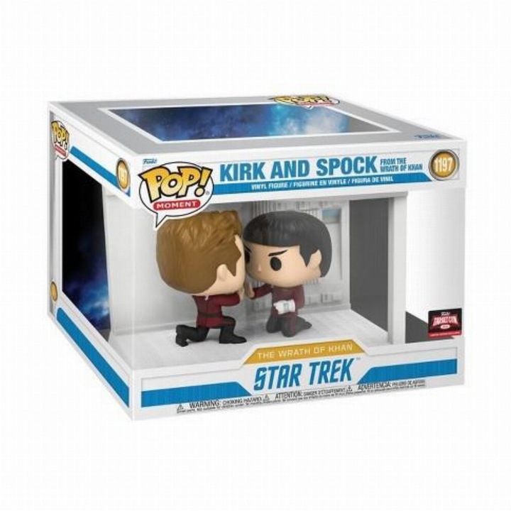 Figurina Kirk si Spock Funko POP! Star Trek, 15 cm