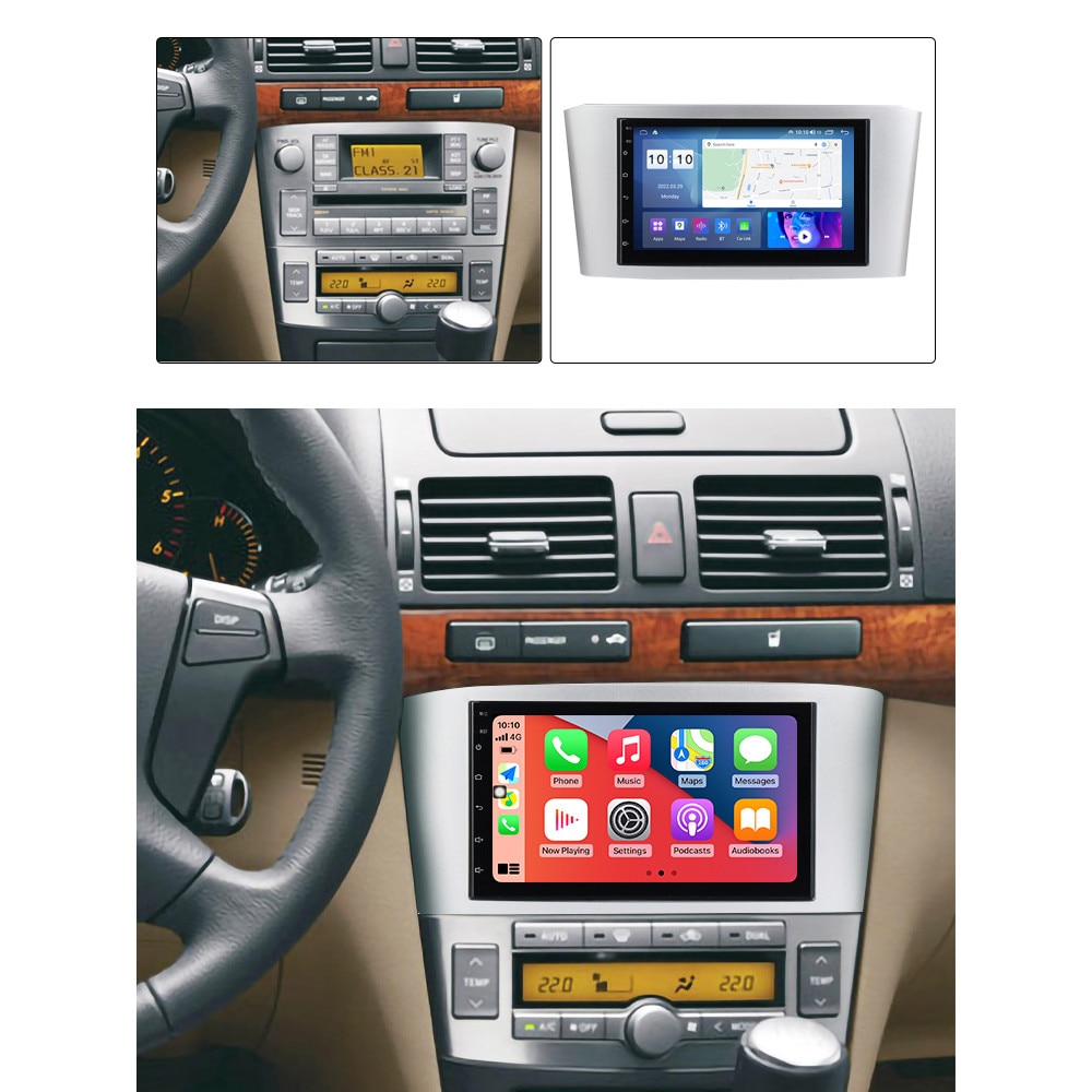 Toyota Avensis T27 (2008-2013) Universal Car Multimedia Player Android 10  with GPS Navigation, 7 inch, 4Gb RAM, 64 Gb ROM