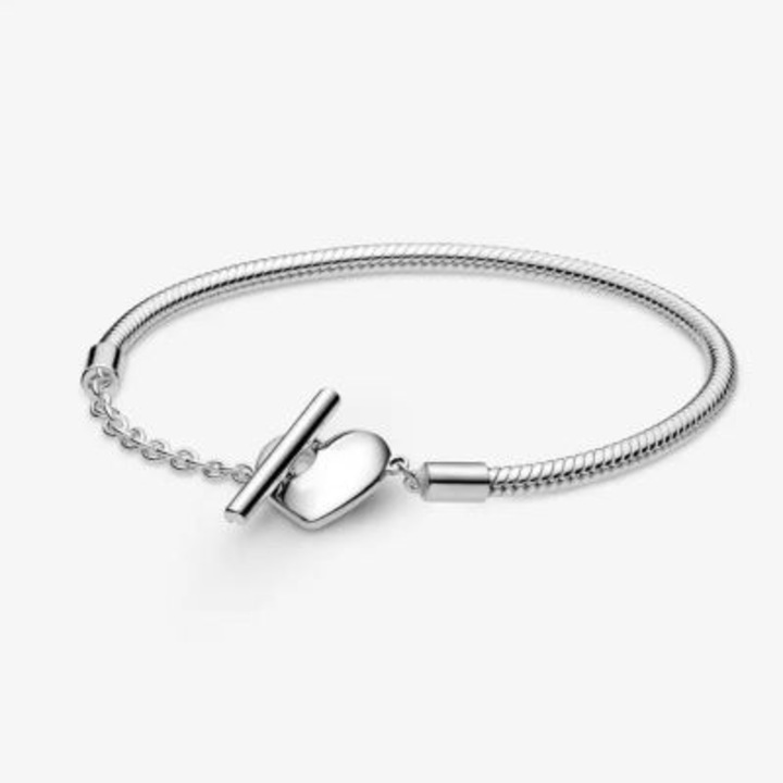 Bratara snur cu inchidere inima