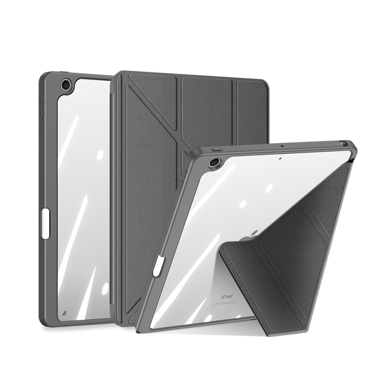Védőtok Apple iPad 10.2 (2021) / 10.2 (2020) / 10.2 (2019), Magi, Elite Armor, U879, szürke