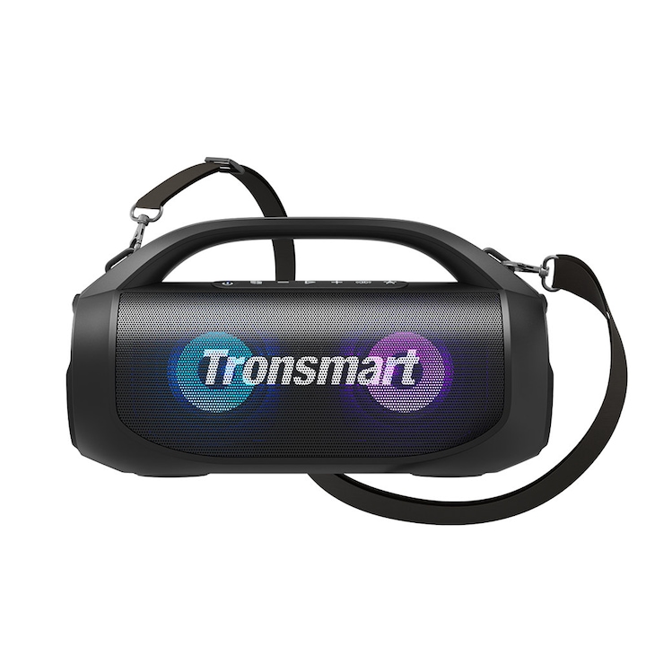 Boxa portabila Tronsmart Bang SE, difuzor portabil puternic cu Bluetooth 5.3, maner portabil, timp de redare 24 de ore