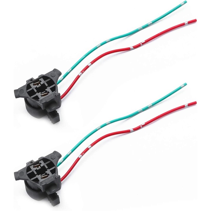 2 db foglalat készlet a Mitsubishi Outlander, Kia vagy Hyundai kompatibilis fényszórók H7 halogén izzóinak tárolására