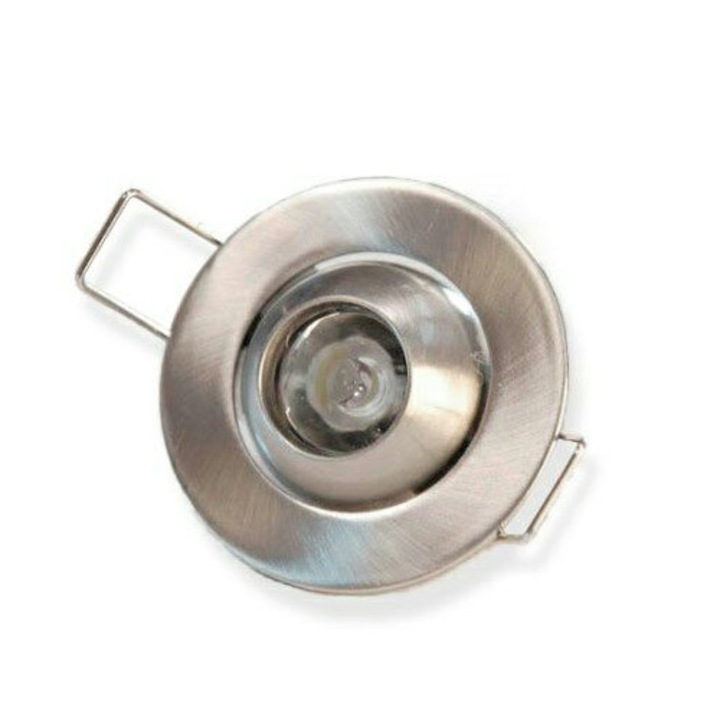 Спот LED limaLED Луна за Вграждане, 1W Кръгла 6000K