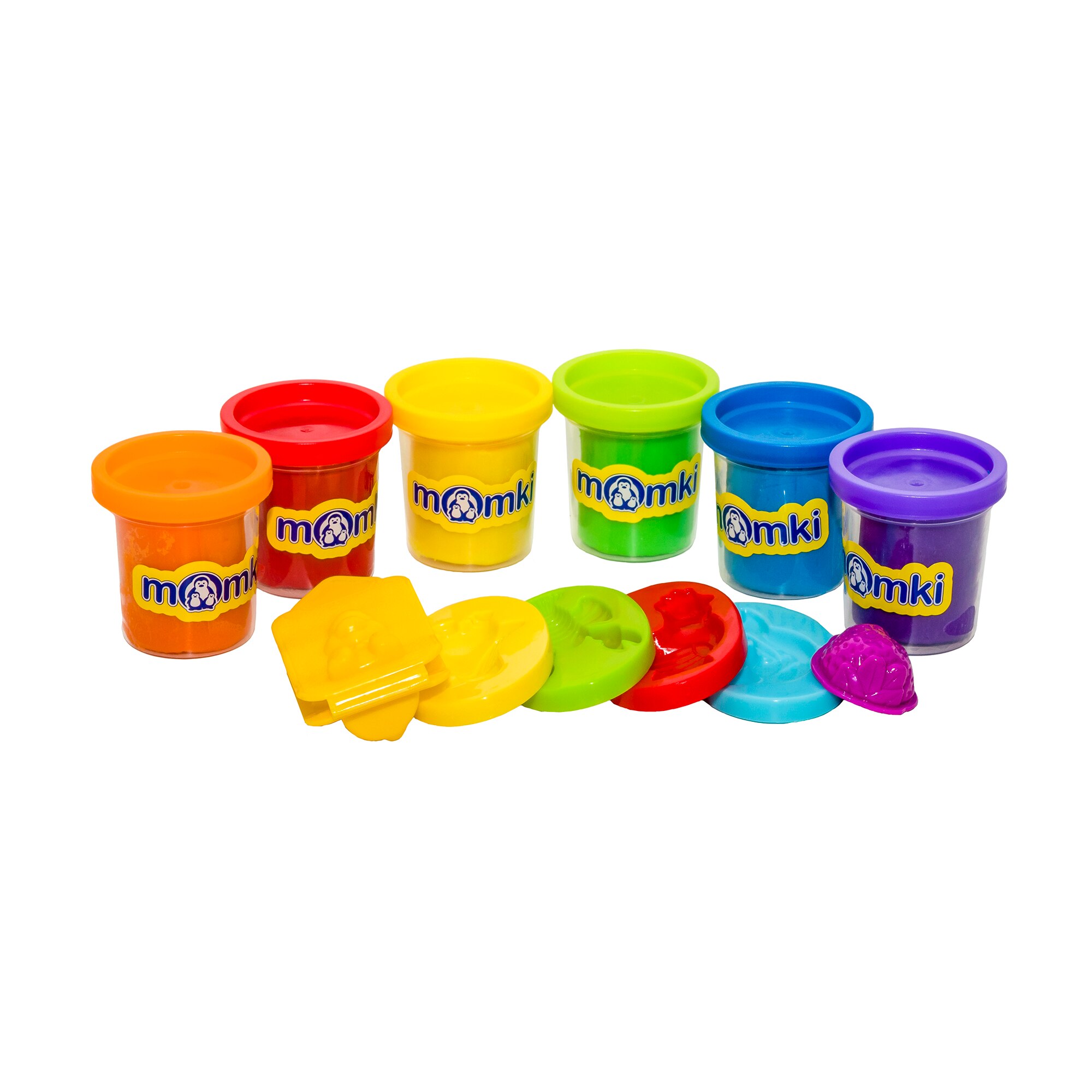 Set rezerve pasta de modelat Momki, 6 cutii