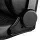 Геймърски стол NobleChairs Epic естествена кожа, черен