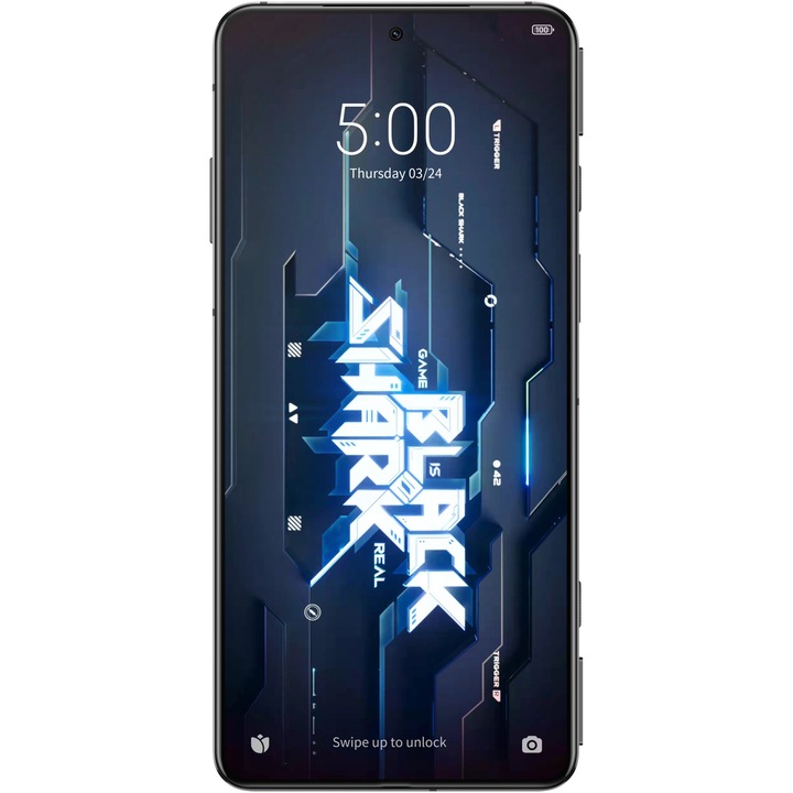 Black Shark 5 PRO Mobiltelefon, 16GB RAM, 256GB, Stellar Black
