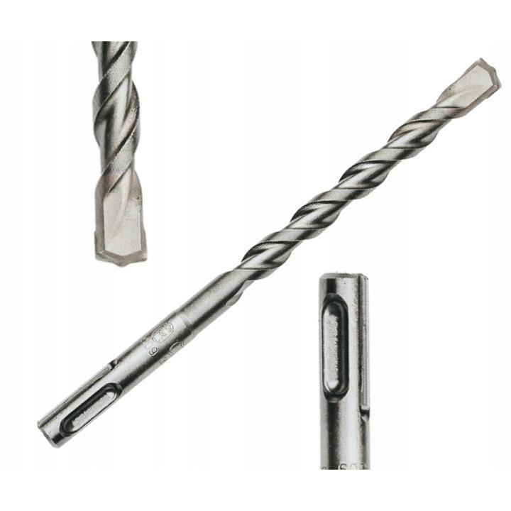 Burghiu pentru beton, Piranhacut, 10x160mm, Gri