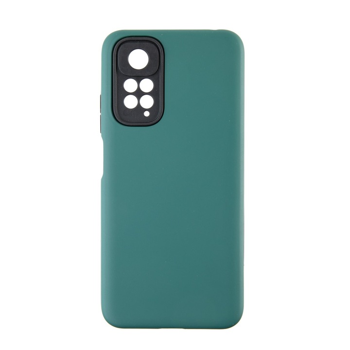 Capac Protectie Spate Colectia Colourful Compatibil Cu Xiaomi Redmi Note 11 - Verde