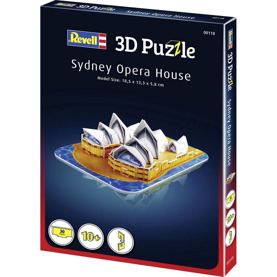 Пъзел, Revell, Операта в Сидни 3D, 30 части - eMAG.bg