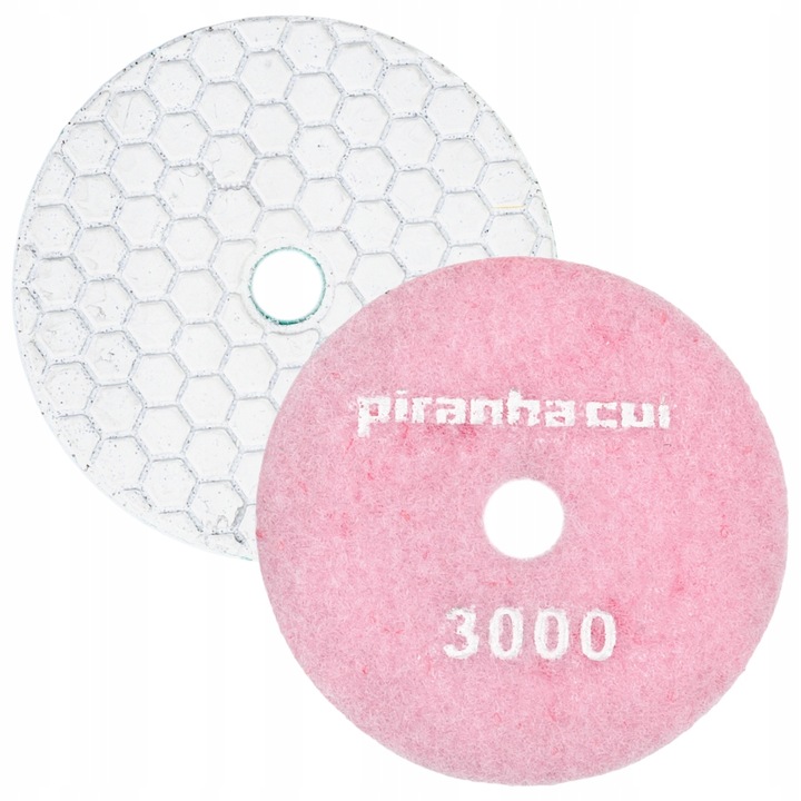 Disc de slefuire, Piranhacut, Pentru ceramica/piatra/gresie, Roz