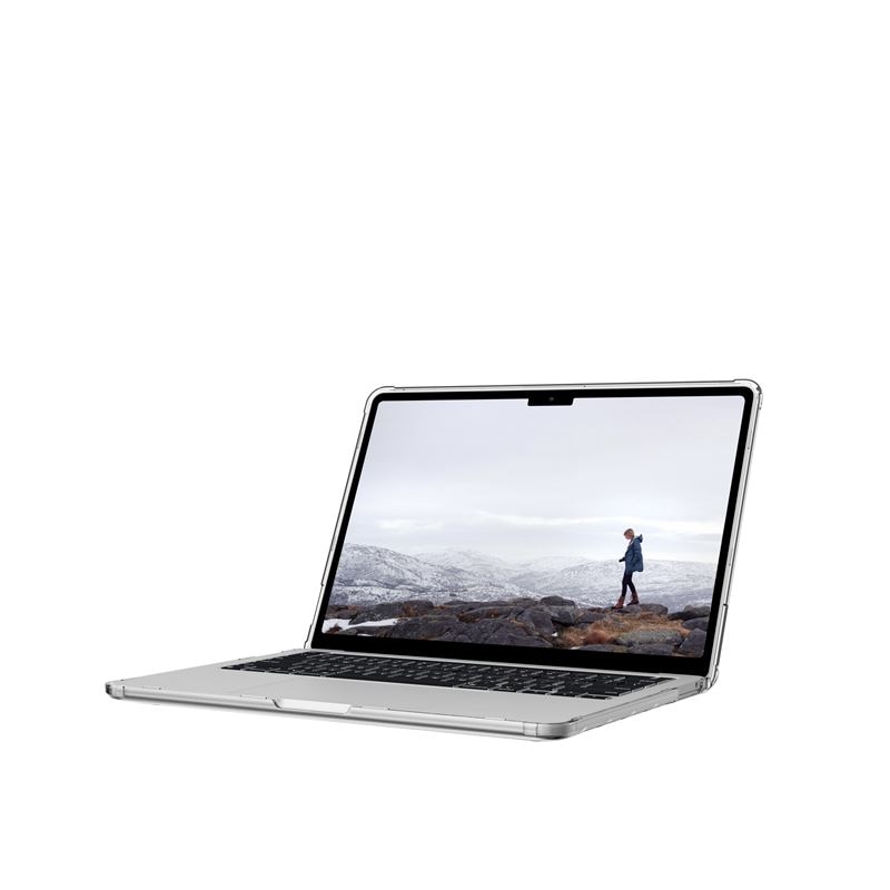 Carcasa laptop UAG U Lucent compatibila cu Macbook Pro 13 inch M1 2020 / M2 2022 Ice/Black