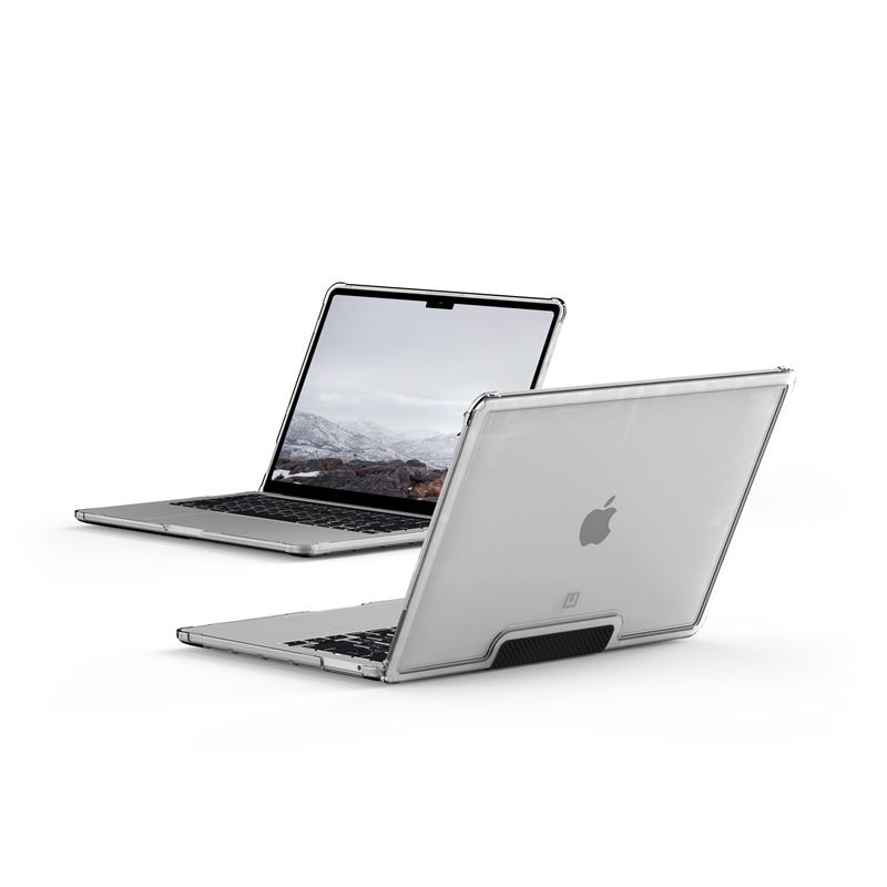 Carcasa laptop UAG U Lucent compatibila cu Macbook Pro 13 inch M1 2020 / M2 2022 Ice/Black