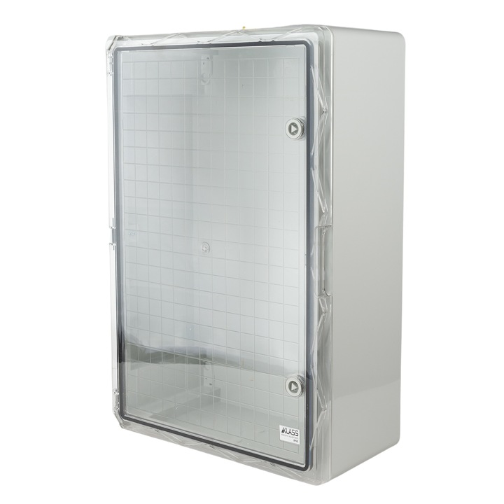 Dulap, tablou electric ABS cu usa transparenta, rezistent la impact si presiune, Dimensiune 50x70x25 cm, IP65