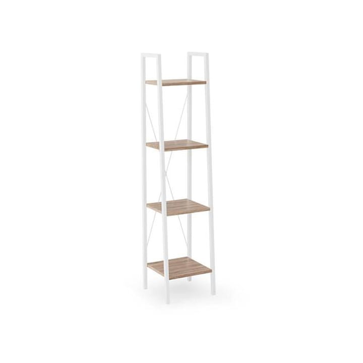 Etajera AX Narvik ZEG1 alb/stejar sonoma, 32x34x148 cm