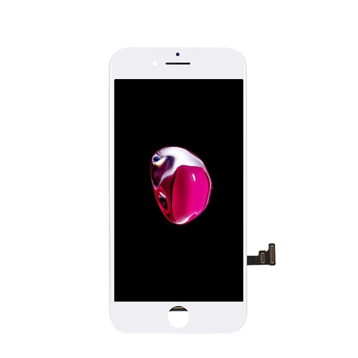 Display pentru Apple iPhone 7 Plus, Alb, LCD, Ecran Tactil, High Quality, PremiumCell