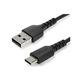 StarTech RUSB2AC2MB adatkábel, USB, USB Type-C, 2 m fekete