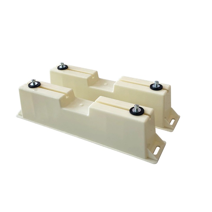 2 db padlótámasz készlet klímaberendezésekhez, 450 mm