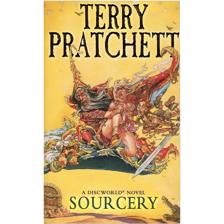 Terry Pratchett: Sourcery- angol - Könyv