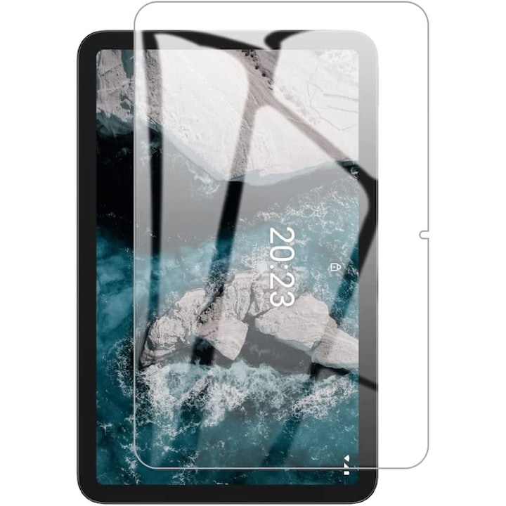 Folie de protectie din sticla securizata, Sigloo, pentru tableta Samsung Galaxy Tab S8 Plus, 12.4 inch, 9H