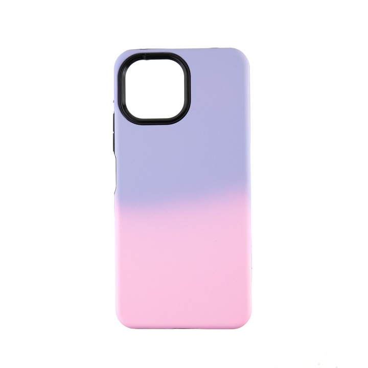 Capac Protectie Spate Colectia Gradient Compatibil Cu Xiaomi Mi 11 Lite 5G - Roz Deschis