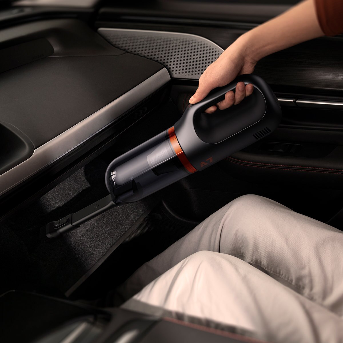 Aspirator portabil Baseus A7 mini car vacuum cleaner 78 W 6000 Pa gray