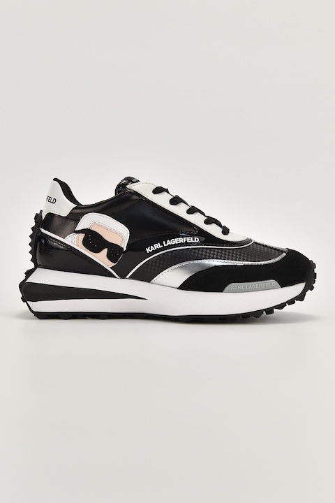 Karl Lagerfeld, Спортни обувки с кожа, Черен