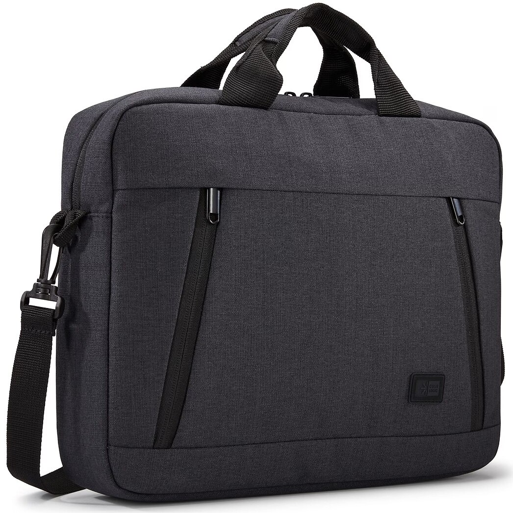 Geanta Case Logic,pentru notebook de max. 13 ", 1 compartiment, buzunar frontal x 2, waterproof, poliester, negru