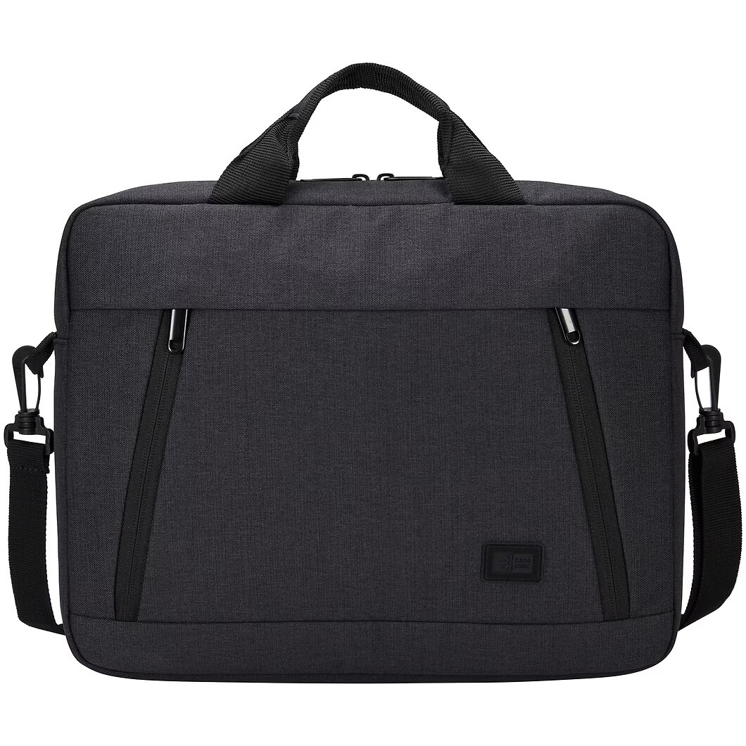 Geanta Case Logic,pentru notebook de max. 13 ", 1 compartiment, buzunar frontal x 2, waterproof, poliester, negru