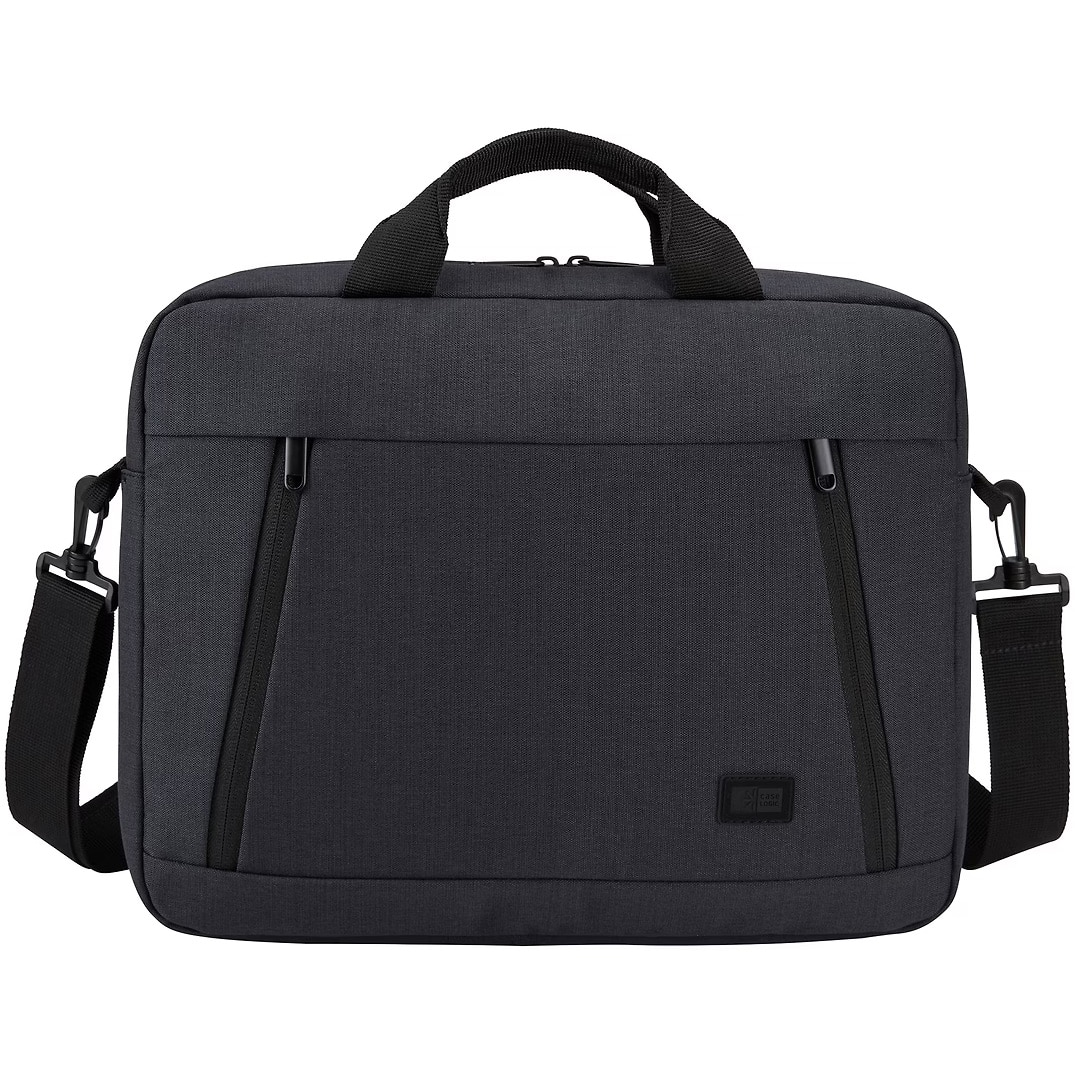Geanta Case Logic,pentru notebook de max. 14 ", 1 compartiment, buzunar frontal x 2, waterproof, poliester, negru