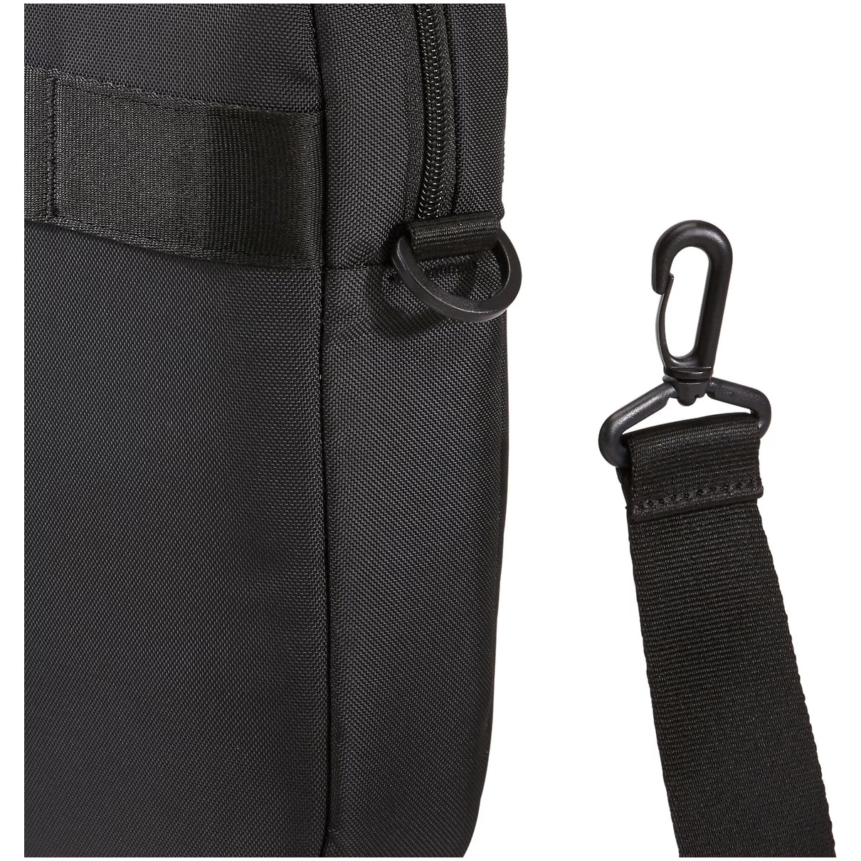 Geanta Case Logic,pentru notebook de max. 14 ", 1 compartiment, buzunar frontal x 2,bretea umar, poliester, negru