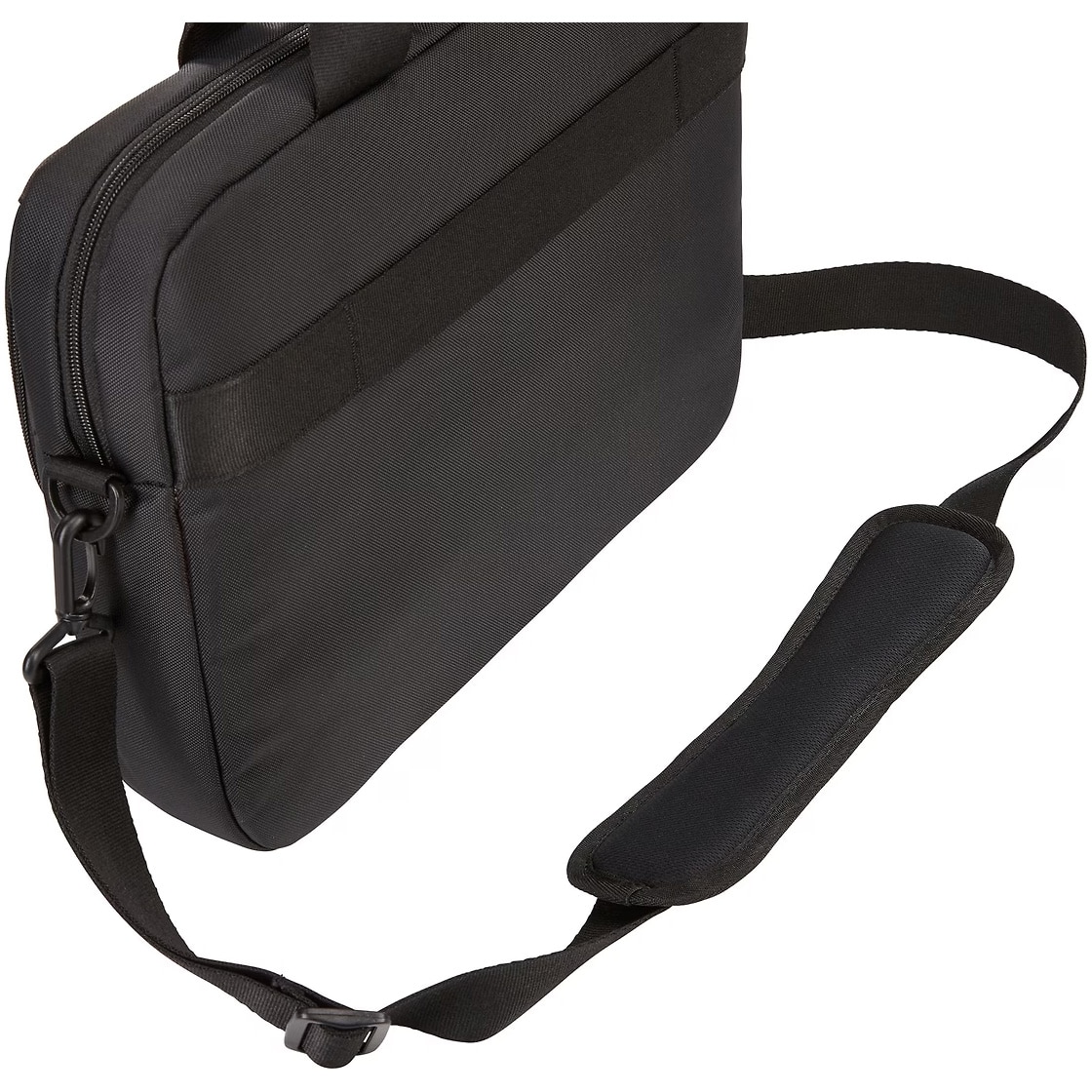 Geanta Case Logic,pentru notebook de max. 14 ", 1 compartiment, buzunar frontal x 2,bretea umar, poliester, negru