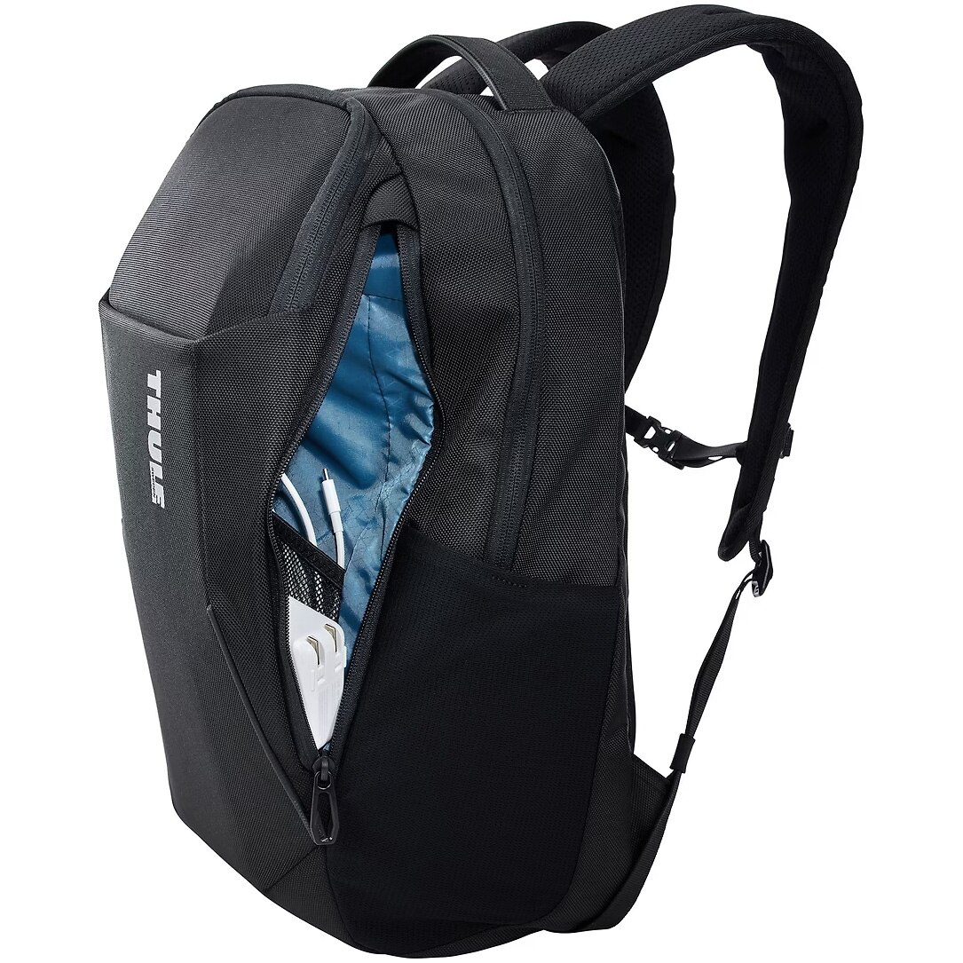 Rucsac Thule ,pentru notebook de max. 16 ", 23 l, 1 compartiment, buzunar frontal x 3 | buzunar lateral x 2, waterproof, poliester, negru