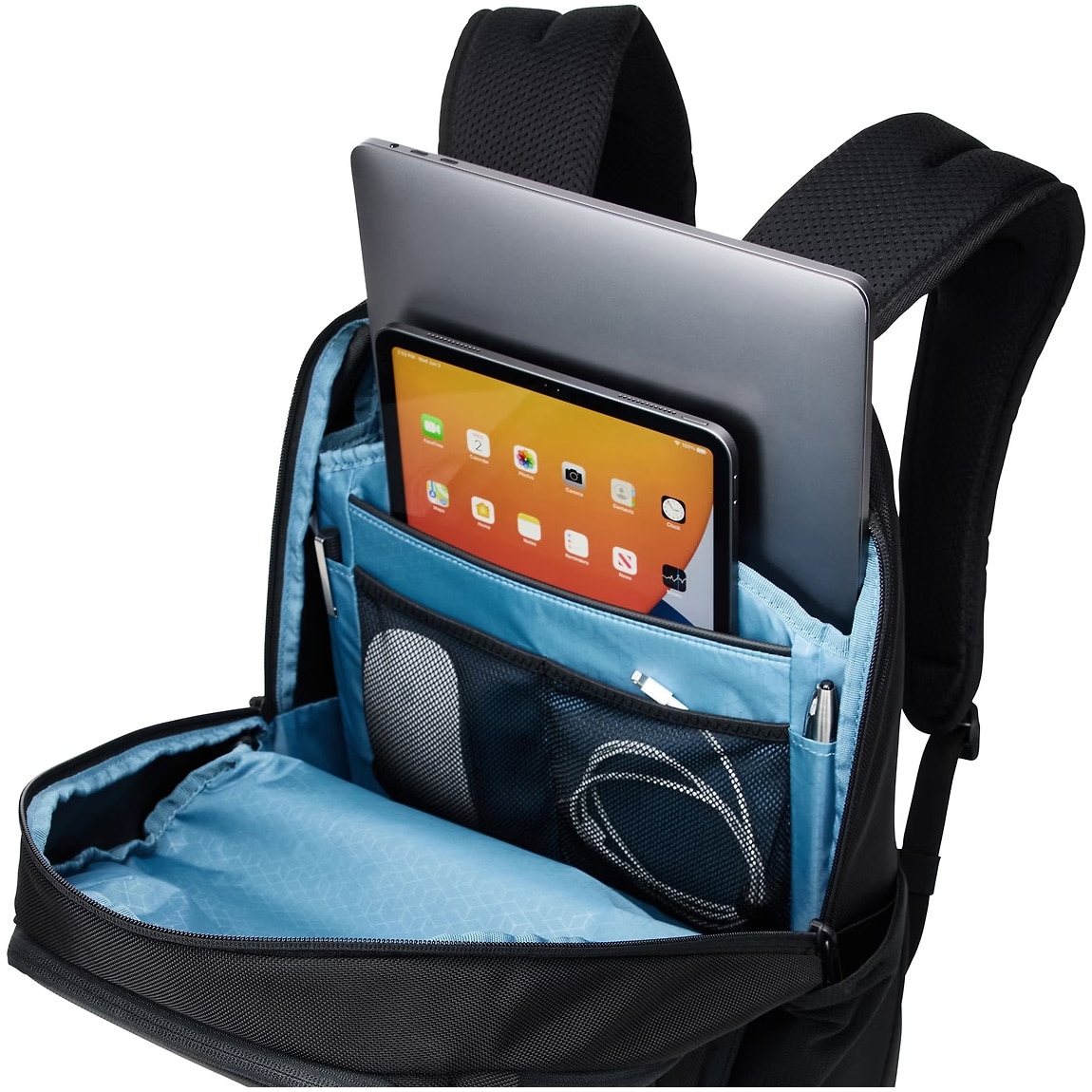 Rucsac Thule ,pentru notebook de max. 16 ", 23 l, 1 compartiment, buzunar frontal x 3 | buzunar lateral x 2, waterproof, poliester, negru