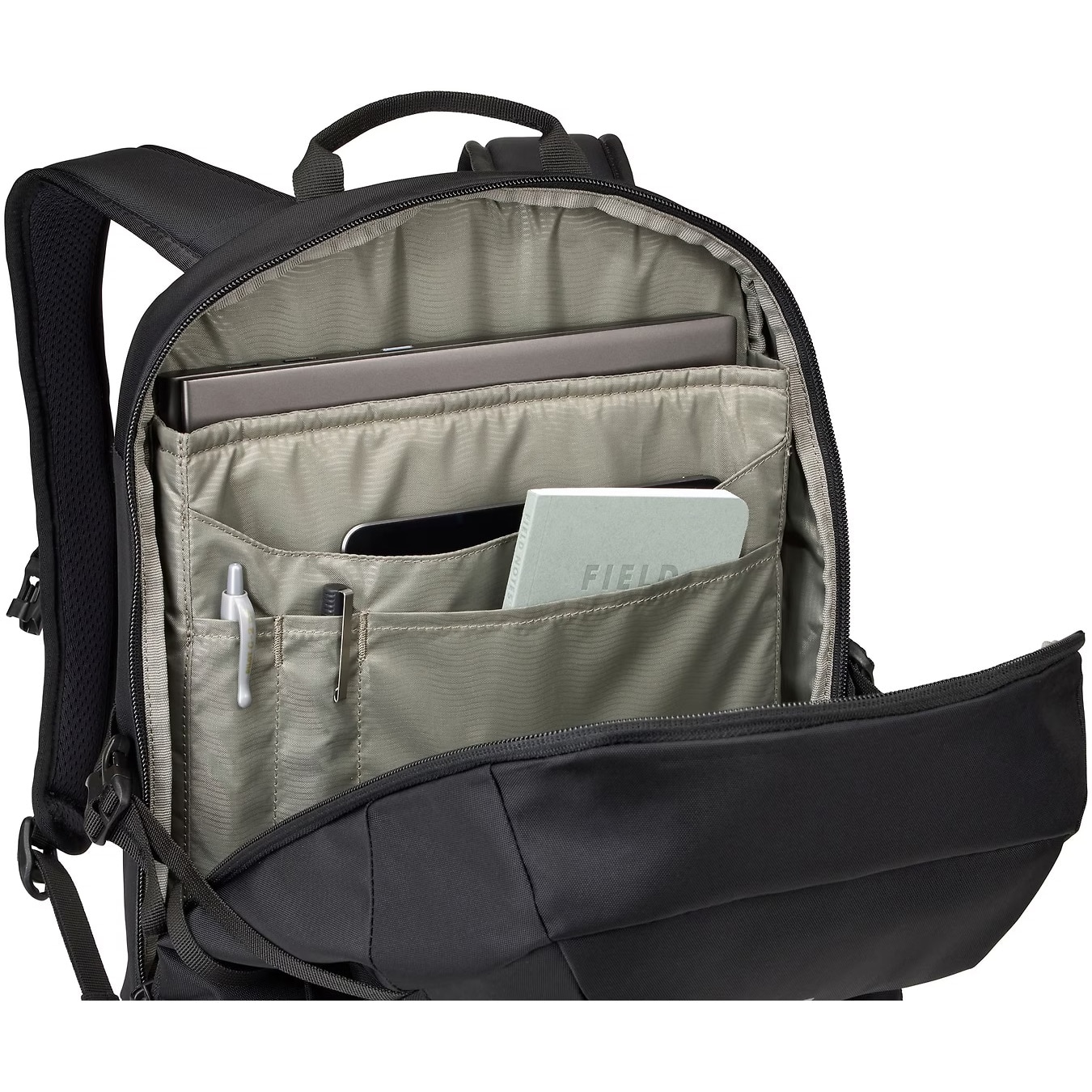 Rucsac Thule Enroute, 21 l,pentru notebook de max. 15.6 ", 1 compartiment, buzunar lateral x 2, waterproof, nylon, negru