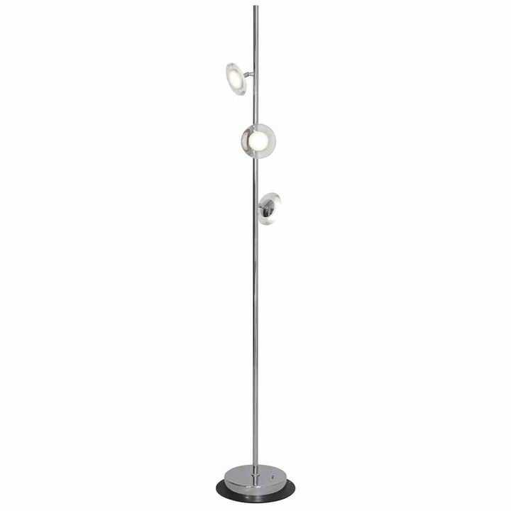 Висока лампа Ellipse, Milagro, Metal, 15W, LED, Silver