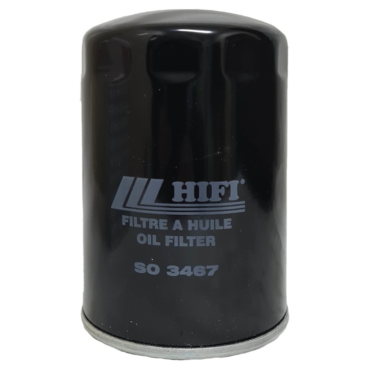 Motorolajszűrő SO3467 HIFI, 94 mm, Fekete