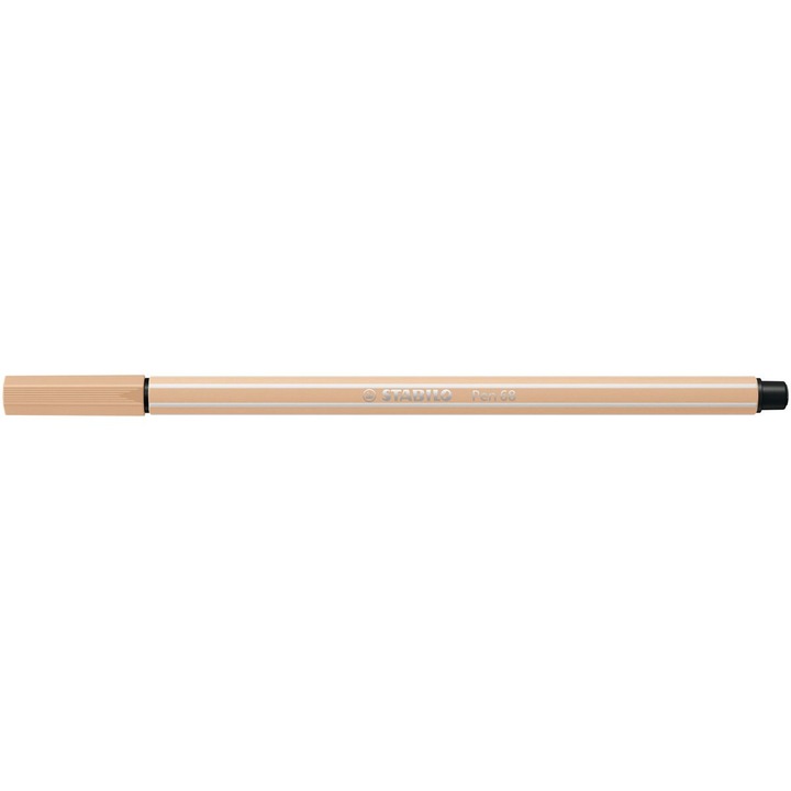 Filctoll, 1 mm, STABILO "Pen 68", bőrszín