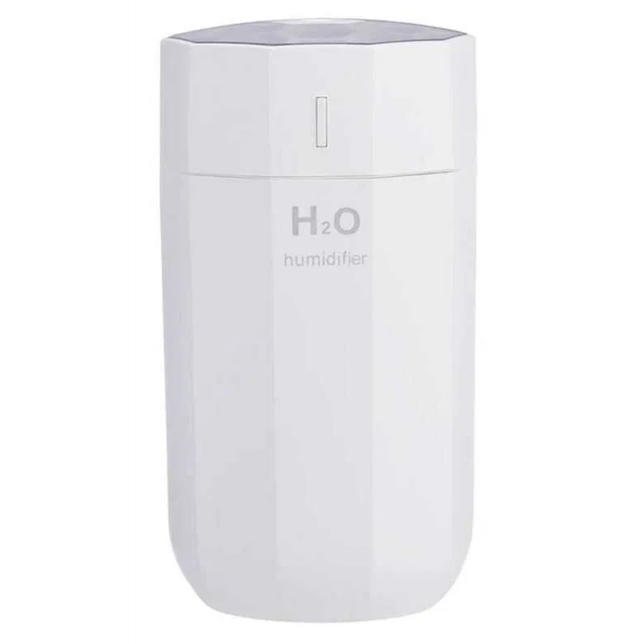 Umidificator LED, Alb